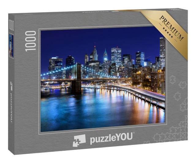 Puzzle 1000 Teile „Skyline des Stadtzentrums von New York“