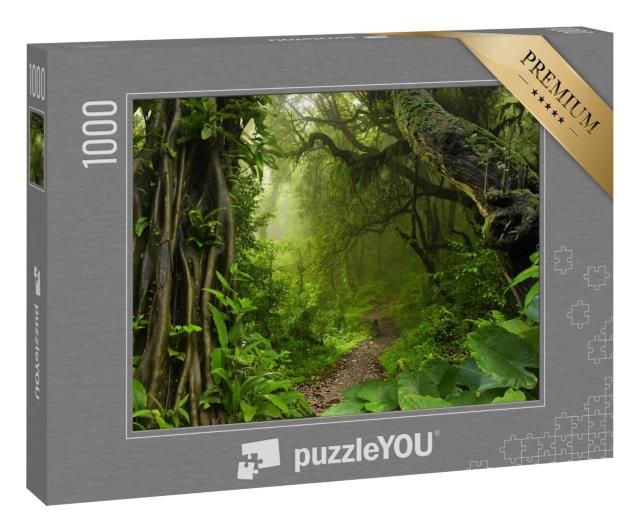 Puzzle 1000 Teile „Asiatischer tropischer Dschungel“