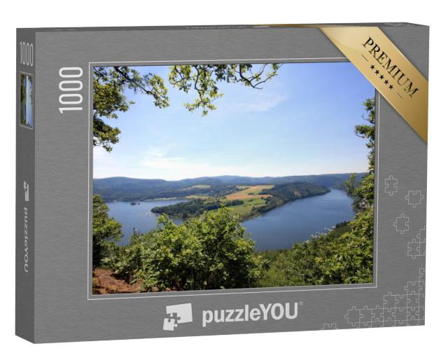 Puzzel 1000 stukjes „Uitzicht op de Edersee“