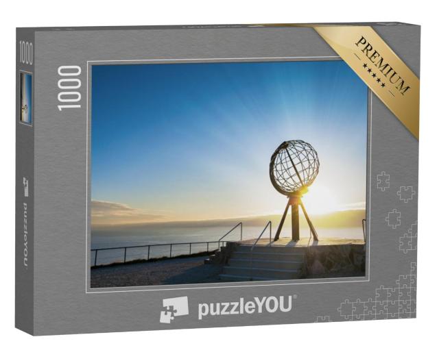 Puzzel 1000 stukjes „Middernachtzon op de Noordkaap, Noorwegen“