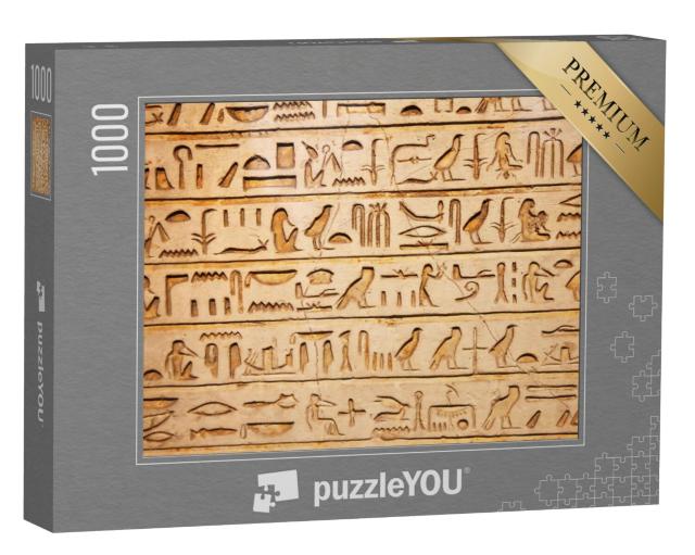 Puzzel 1000 stukjes „Oude Egyptische hiërogliefen“