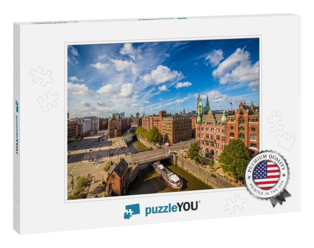 Unesco World Cultural Heritage Speicherstadt in Hamburg -... Jigsaw Puzzle