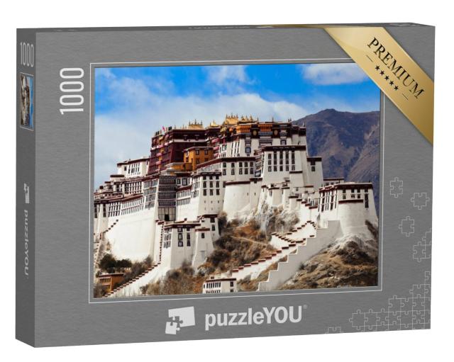 Puzzel 1000 stukjes „Indrukwekkend Potala Paleis in Tibet“