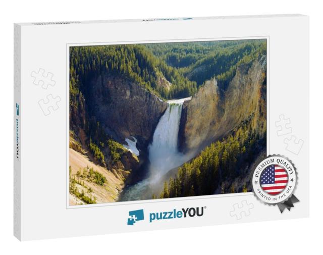 Grand Canyon of the Yellowstone National Park... Jigsaw Puzzle