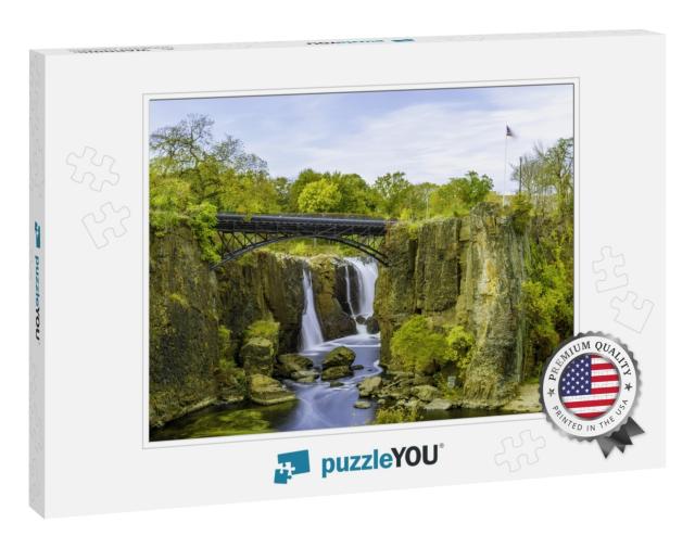Paterson Great Falls, New Jersey... Jigsaw Puzzle