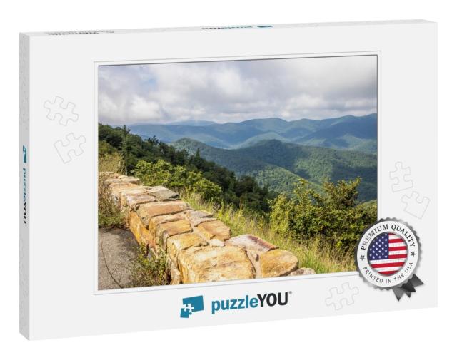 Usa, Virginia, Shenandoah National Park, Mountains of the... Jigsaw Puzzle