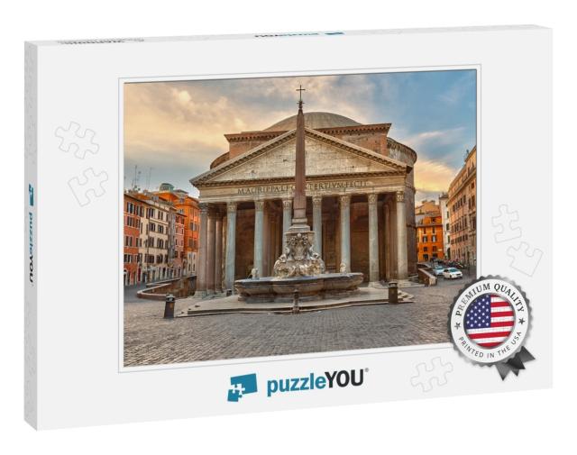 Pantheon in Rome, Italy... Jigsaw Puzzle
