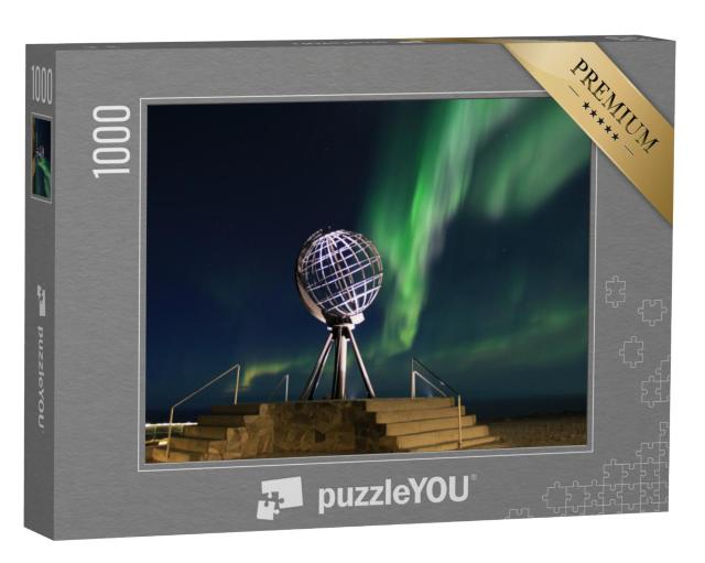 Puzzel 1000 stukjes „Noorderlicht op de Noordkaap“