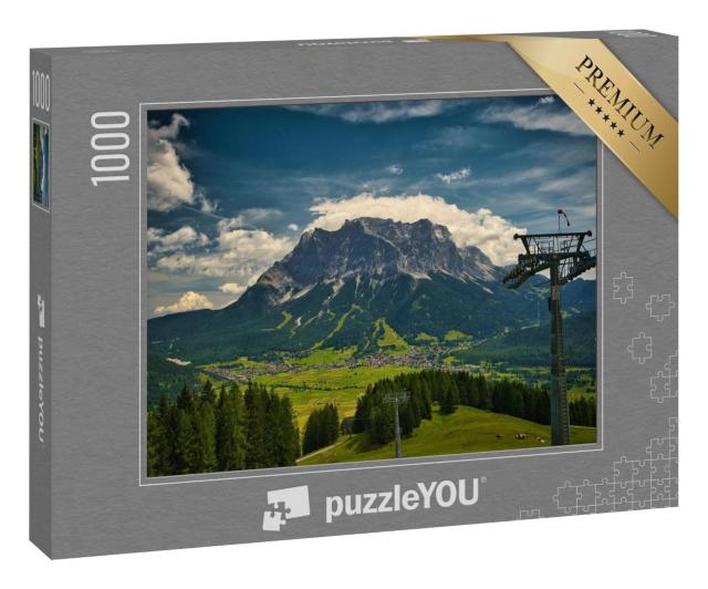 Puzzle 1000 Teile „Zugspitze, Bayern, Deutschland“