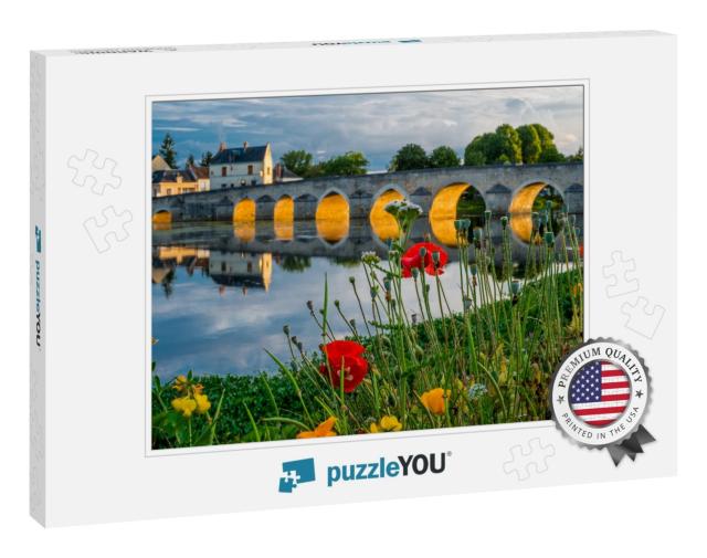 Montrichard, Loire Valley, France... Jigsaw Puzzle