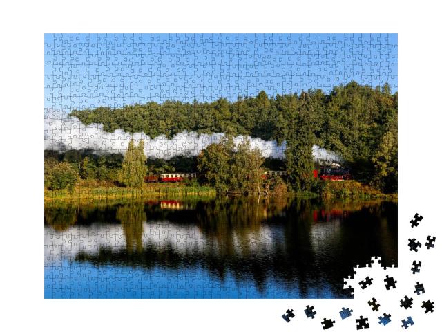 Puzzle 100 Teile „Harz, "Selketalbahn", Deutschland“
