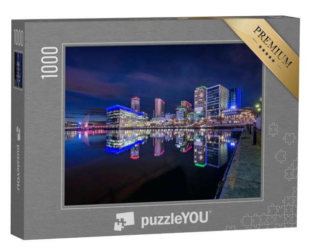 Puzzel 1000 stukjes „Mediastad, Groot-Manchester, Engeland“