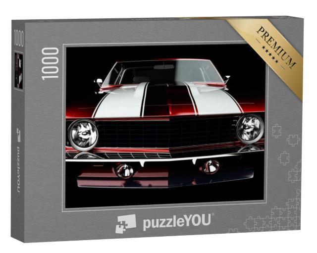 Puzzel 1000 stukjes „Sportwagen Muscle Car Chevrolet Camaro“