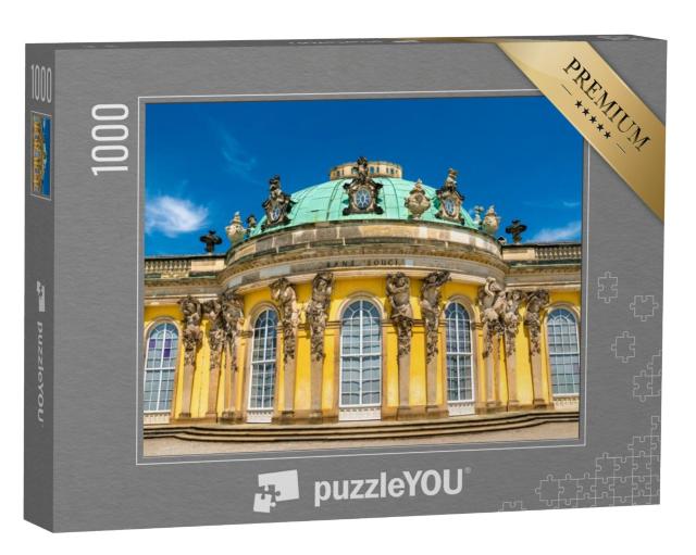 Puzzel 1000 stukjes „Paleis Sanssouci, het zomerpaleis van Frederik de Grote in Potsdam“