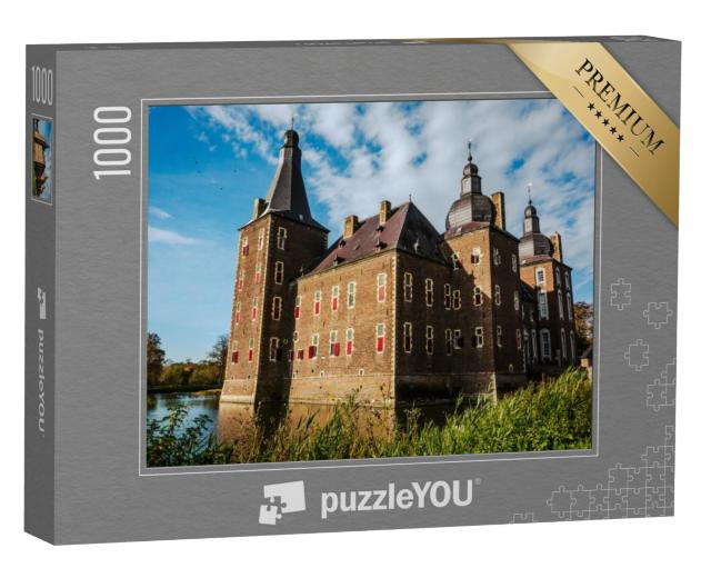 Puzzel 1000 stukjes „Kasteel Hoensbroek in de herfstzon“