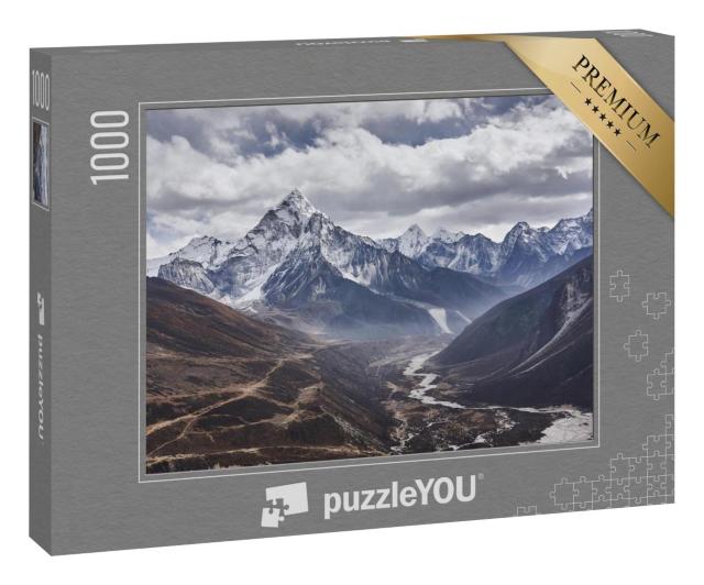 Puzzle 1000 Teile „Berg Am Dablam in Nepal“
