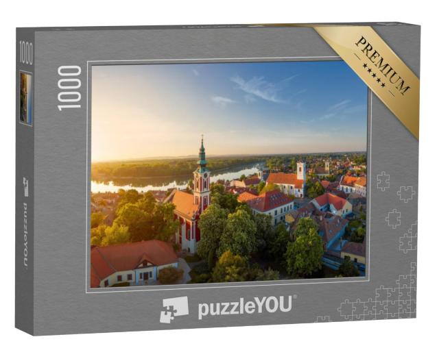 Puzzel 1000 stukjes „Stad Szentendre aan de Donau“