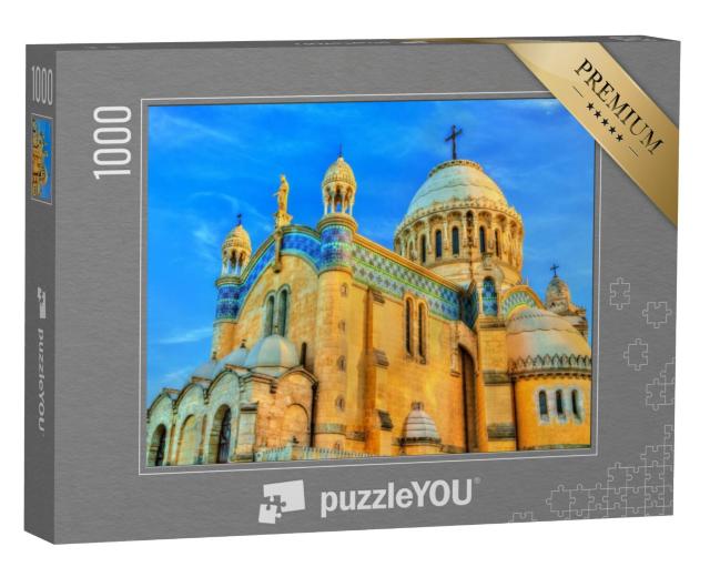 Puzzel 1000 stukjes „Basiliek van Onze-Lieve-Vrouw van Afrika in Algiers, Algerije“