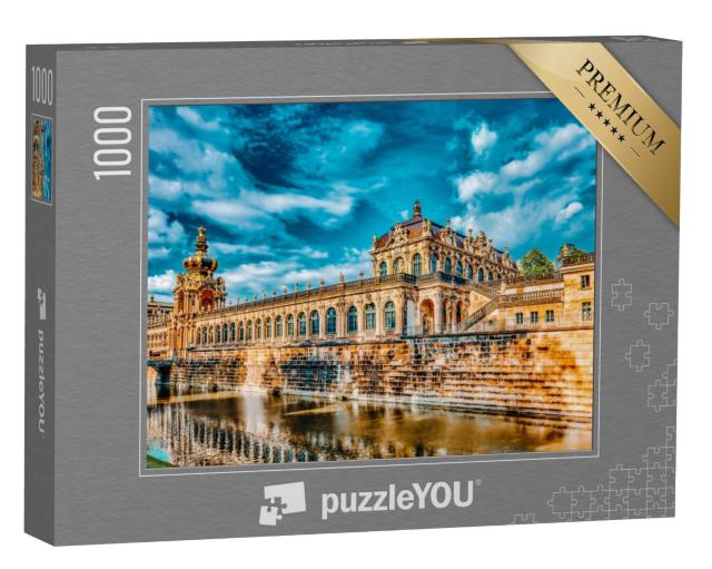 Puzzel 1000 stukjes „Dresden Zwinger, Saksen, Duitsland“