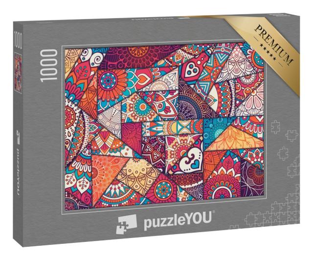 Puzzle „Patchwork-Muster“