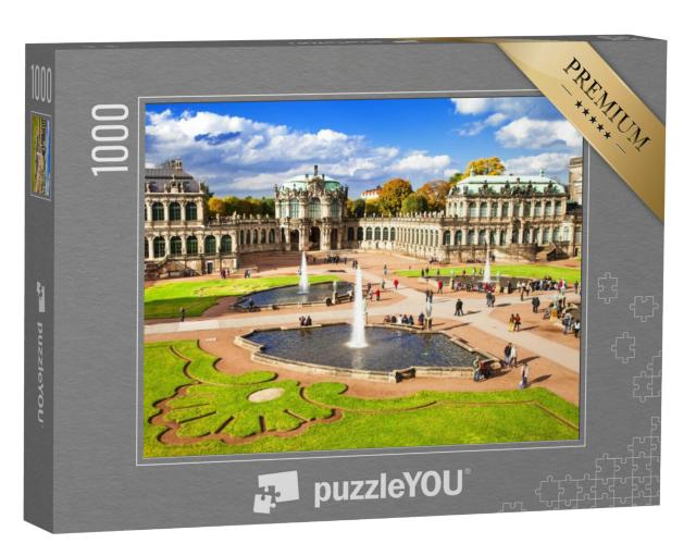 Puzzel 1000 stukjes „Het Zwinger Museum in Dresden“