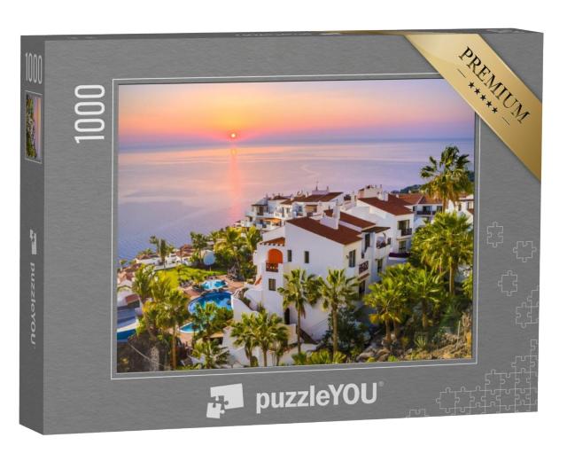 Puzzel 1000 stukjes „Zonsopgang in Puerto de Santiago, Tenerife“