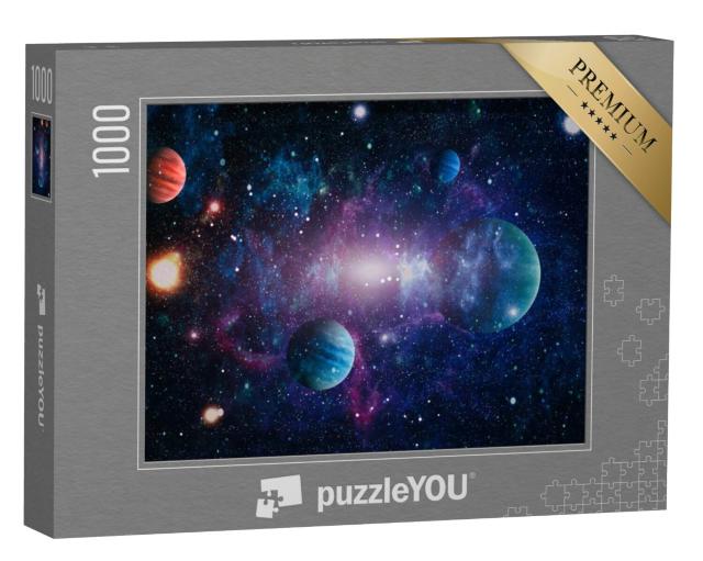 Puzzel 1000 stukjes „Een klein deel van het heelal, NASA-beelden“