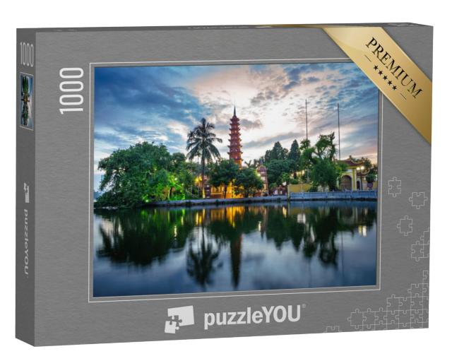 Puzzel 1000 stukjes „Tran Quoc Pagode, de oudste tempel in Hanoi, Vietnam“