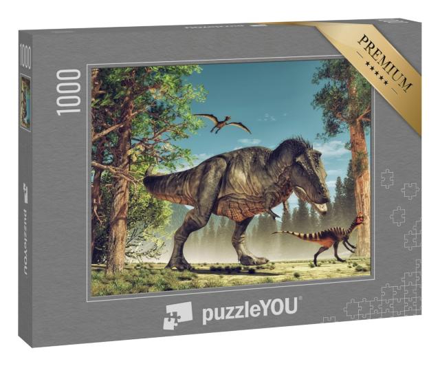 Puzzle „Dinosaurier“