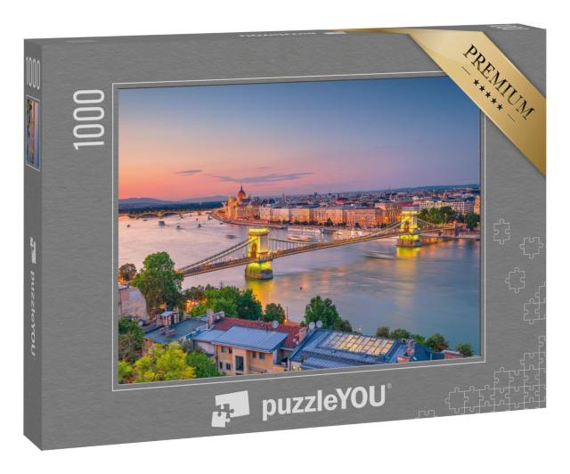 Puzzle 1000 Teile „Budapest an der Donau“