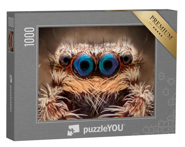 Puzzel 1000 stukjes „Macrofotografie: Een vogelspin“