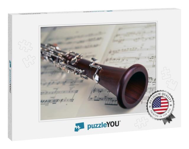 Close Up of a Clarinet Music Instrument... Jigsaw Puzzle