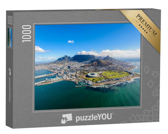 Puzzel 1000 stukjes „Luchtfoto van Kaapstad“