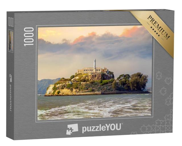 Puzzel 1000 stukjes „Het eiland Alcatraz in San Francisco, VS“