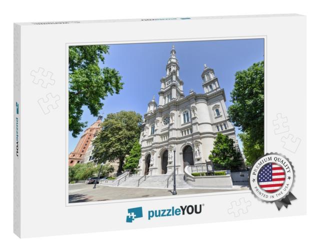 Cathedral of the Blessed Sacrament in Sacramento, Califor... Jigsaw Puzzle
