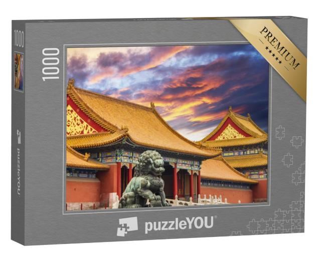 Puzzel 1000 stukjes „De Verboden Stad in Beijing, China“