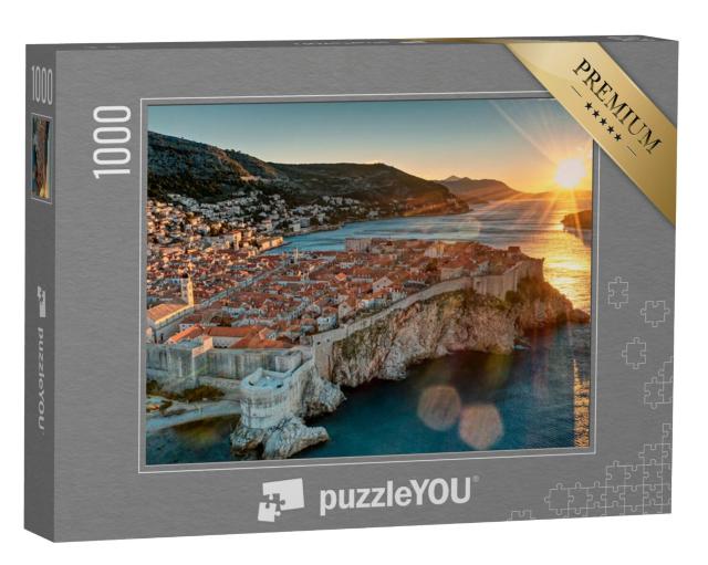 Puzzel 1000 stukjes „Kroatië Dubrovnik“