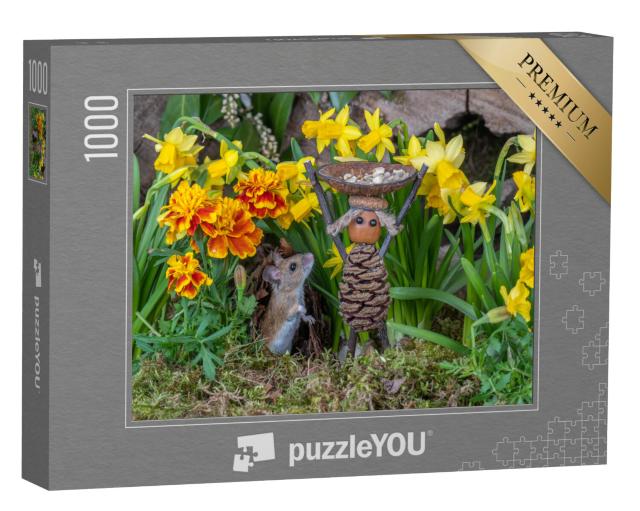 Puzzel 1000 stukjes „Oeps, dat is hoog“