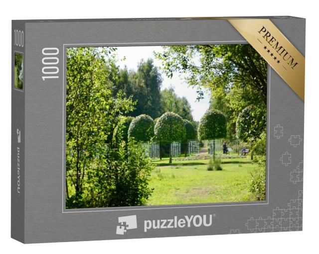 Puzzel 1000 stukjes „Park Wilhelminabos in Nederland“