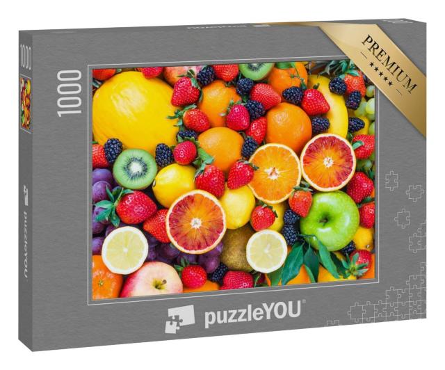 Puzzle 100 Teile „Frische Früchte“