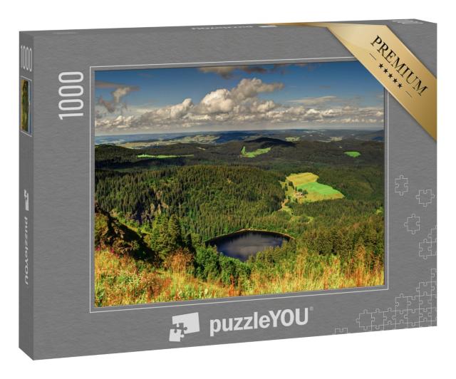 Puzzle 1000 Teile „Panoramablick über den Schwarzwald, Deutschland“