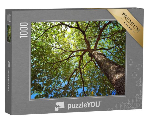 Puzzel 1000 stukjes „Een boomtop in de zomer“