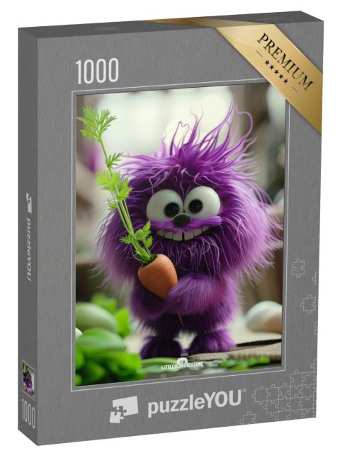 Puzzel 1000 stukjes „LITTLEMONSTERTIME: Nibble“