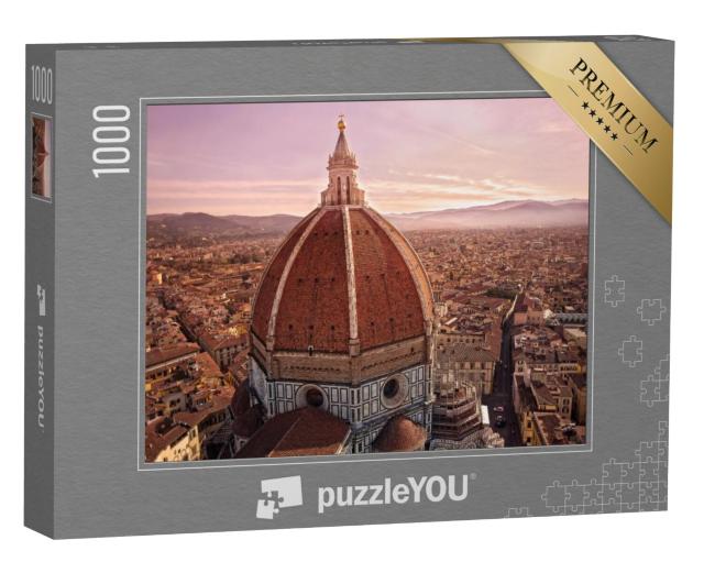 Puzzel 1000 stukjes „Koepel van de kathedraal van Florence, Italië“