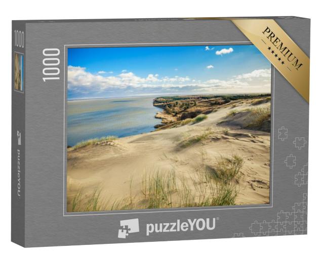 Puzzel 1000 stukjes „Grijze duinen op het Curonian Spit in Nida, Litouwen“