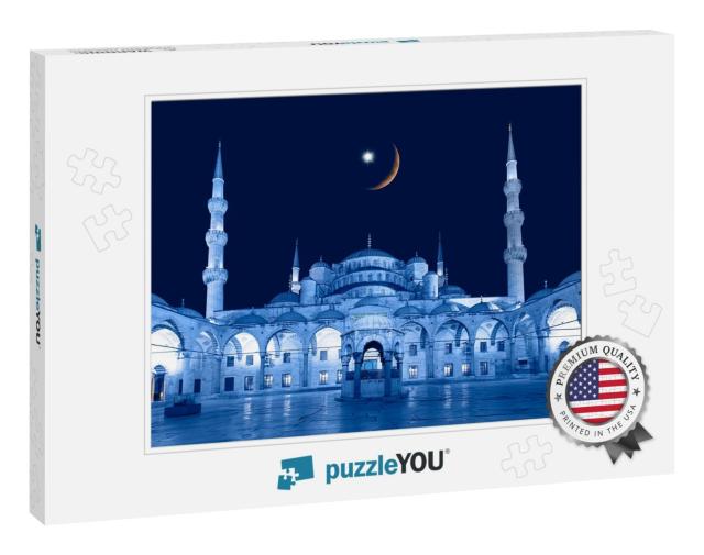 The Blue Mosque Sultanahmet Camii... Jigsaw Puzzle