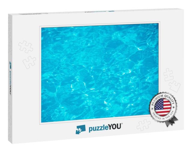 Blue Water in Swimming in Pool... Jigsaw Puzzle