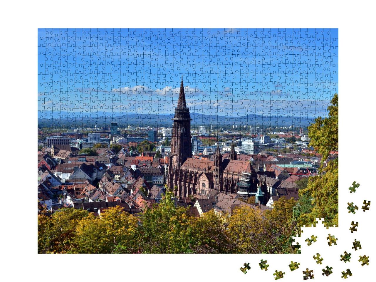 Puzzle 1000 Teile „Freiburg im Breisgau“