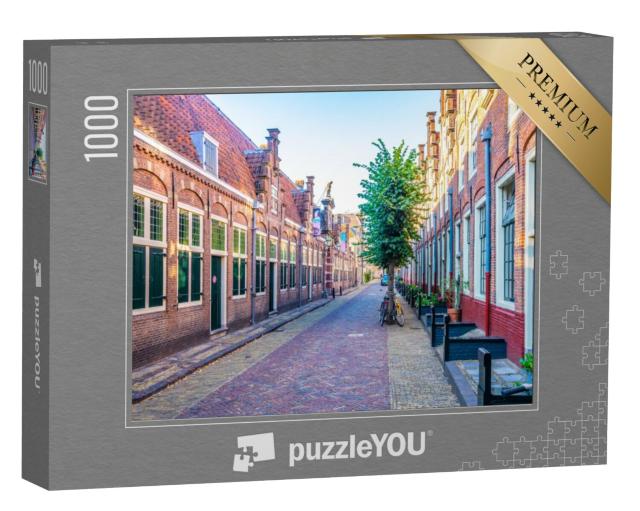 Puzzel 1000 stukjes „Frank Hals Museum in het centrum van Haarlem, Nederland“