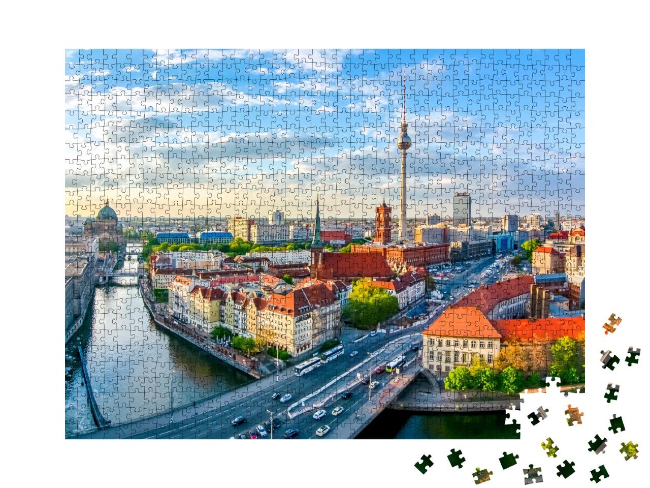 Puzzle 1000 Teile „Wunderschönes Berliner Stadtbild“